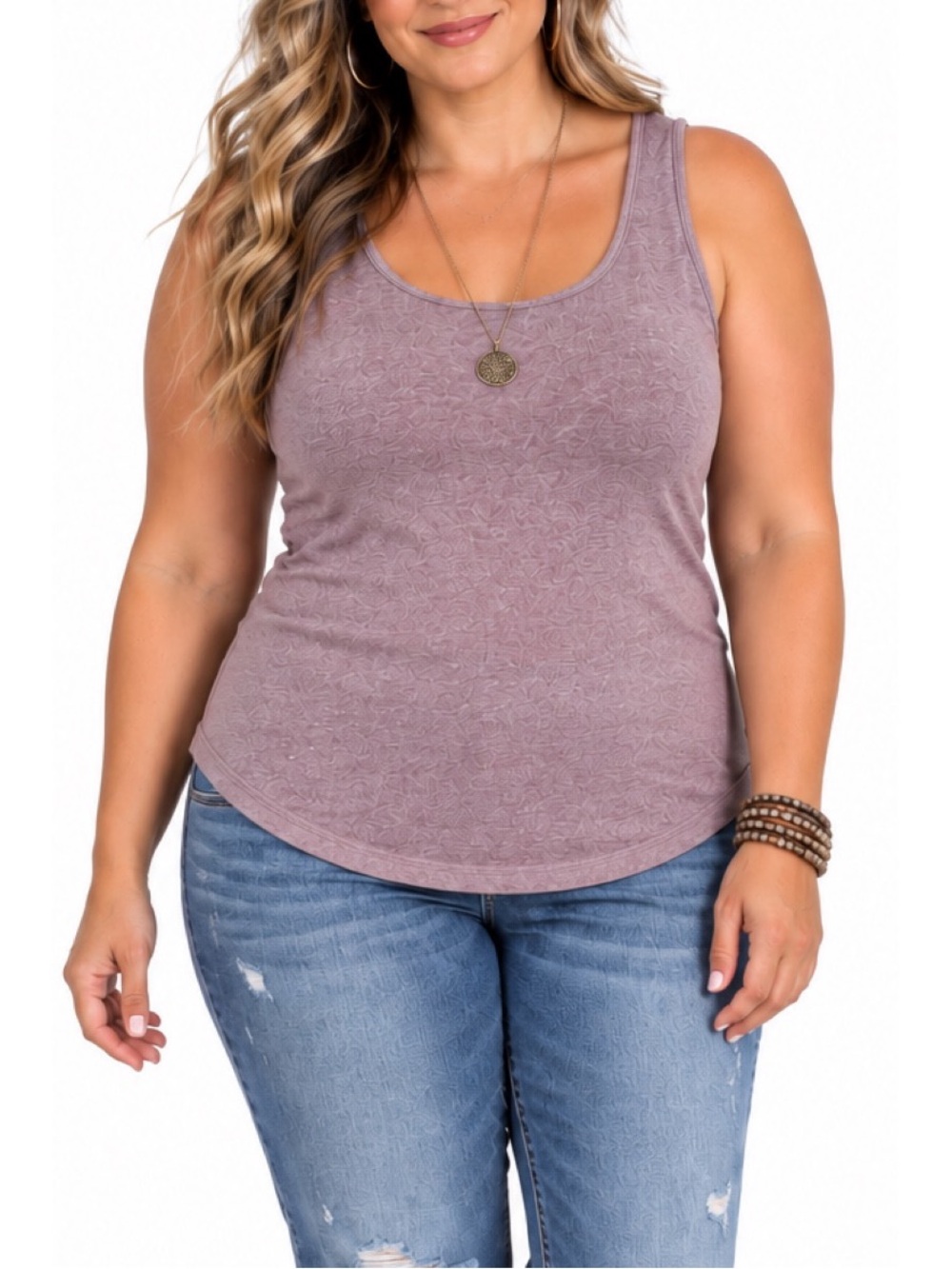Maurice’s purple scoop neck tank top
